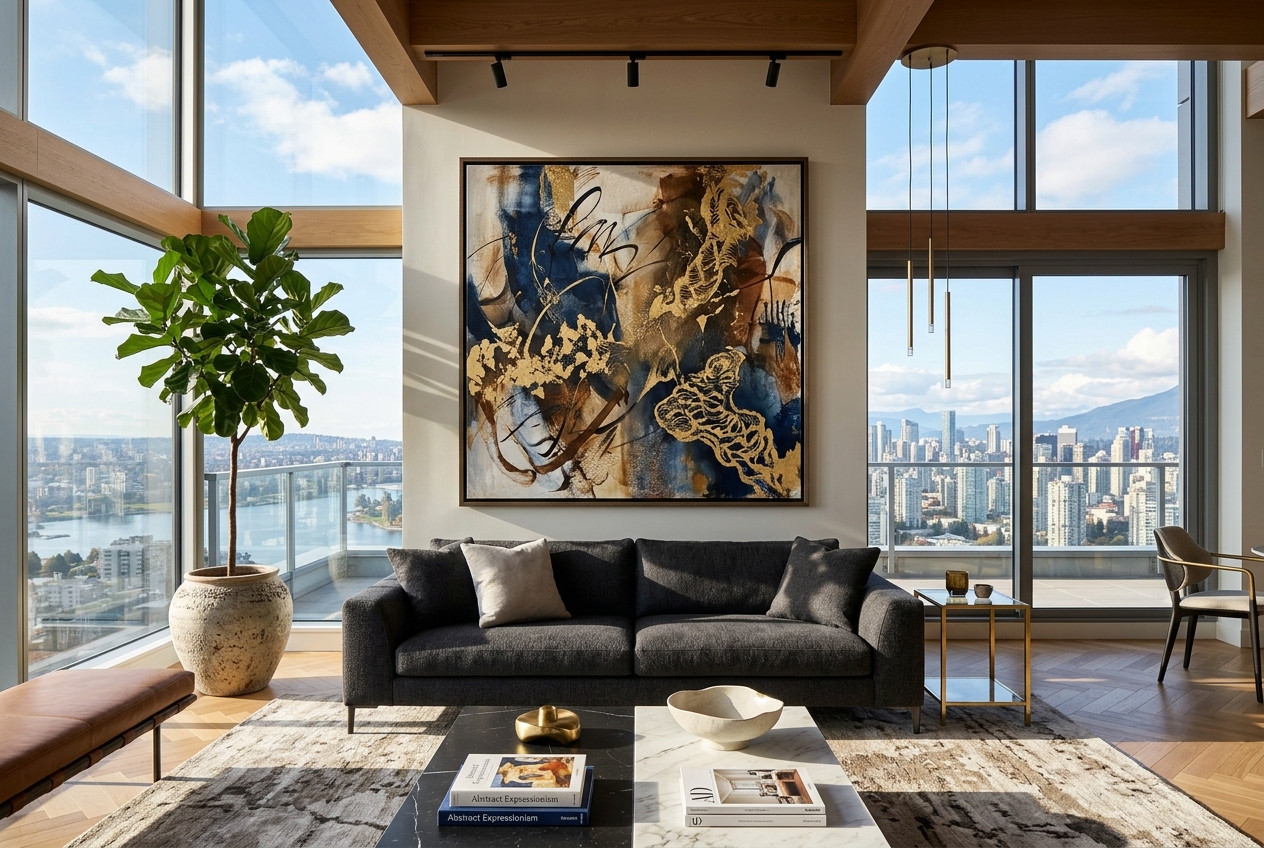 Living Room Wall Art Sizing Guide