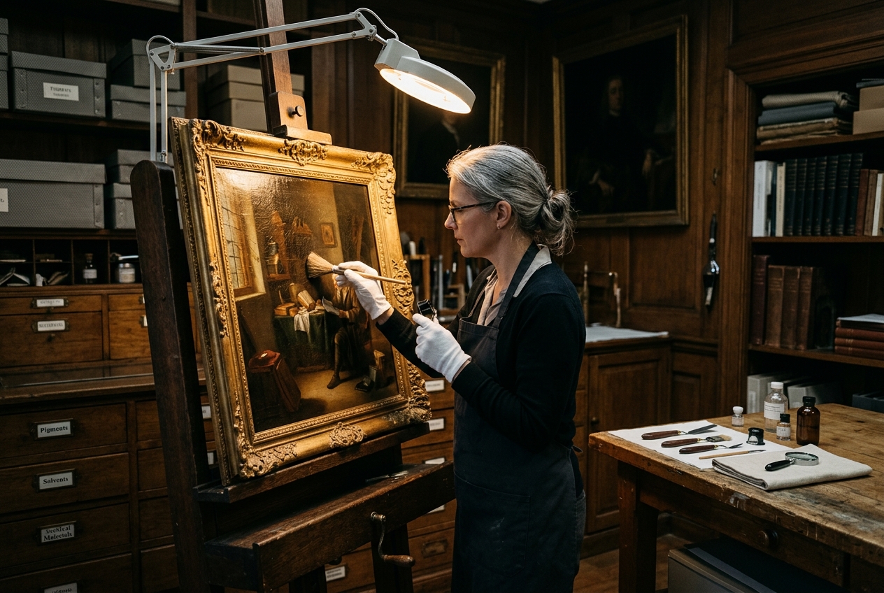 Caring for Original Canvas Artworks at Home